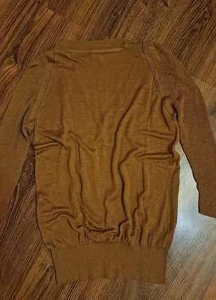 Блуза, кофта люкс бренда sandro, лен, размер 1.4 фото