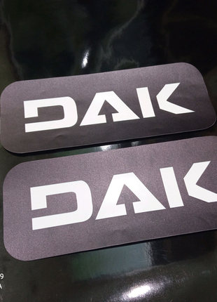 Наклейки на кван dak автокран