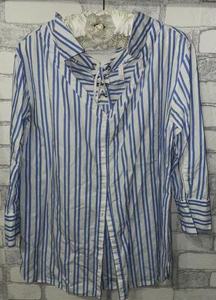 Сорочка zara із завʼязками