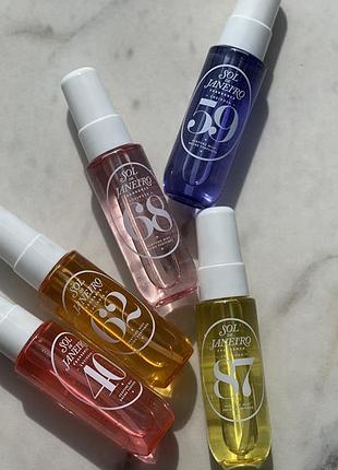 Парфюмированный спрей мист к телу и волос sol de janeiro pistachio &amp; source caramel 62