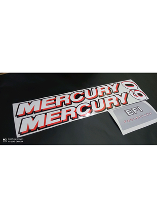 Наклейки на човновий двигун-гальмат меркурі 50 60 mercury