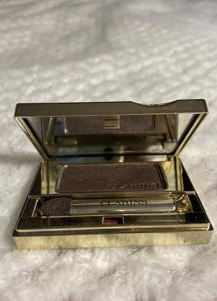 Одноцветные минеральные тени для век clarins ombre minerale mineral eyeshadow smoothing &amp; long-lasting, оттенок- 13 dark chocolate