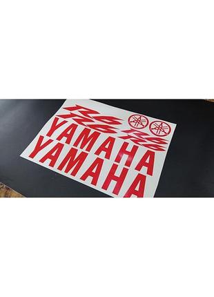 Наклейки на мотоцикл  yamaha r6 ямаха 6 р