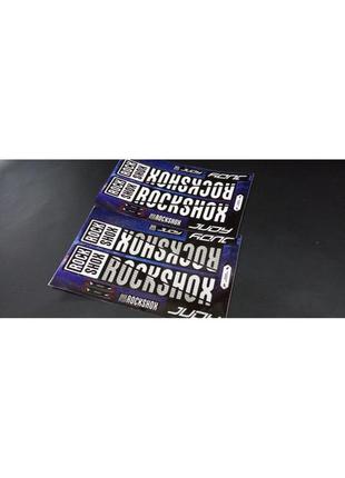 Наклейки на вилку judy джуди рокшок рок шок rock shox  велосипеда
