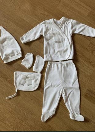 Набор на крестины на выписку нарядный костюм