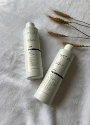 Очищающий гель с экстрактом голубой маргаритки christina line repair firm blue day cleanser