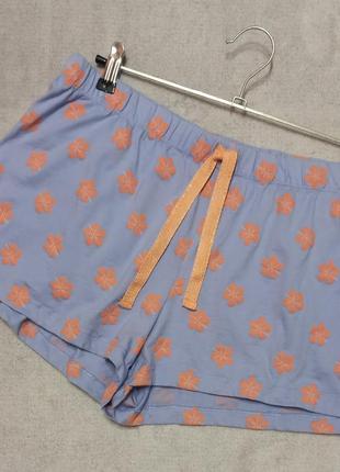 Жіночі трикотажні шортики для дома та сну disney primark розмір 14-16 (євр.42-44)