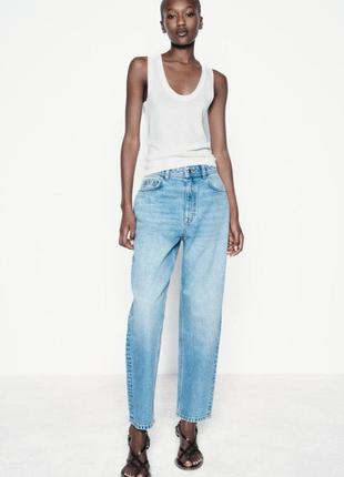 Джинси zara mom