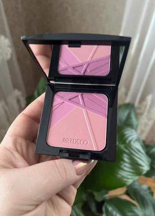 Рум'яна для обличчя компактні потрійні artdeco cross the lines blush couture cross the lines