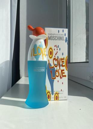 Парфумована вода i love love moschino