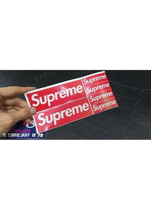 Сприйм supreme наклейки мотоцикл сепед скутер авто