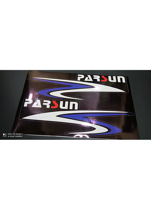 Наклейки на човновий двигун-закрепник-парсун parsun