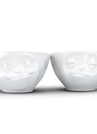 Набір з двох піал tassen "смакота і дрім'я" (200 мл), порцеляна