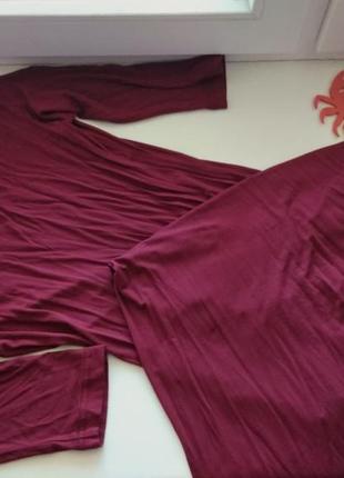 36-38р. вишнёвое платье с открытой спиной topshop4 фото