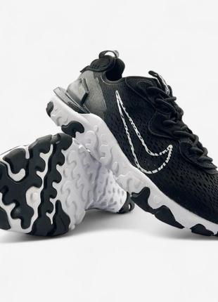 Nike react vision black white 5