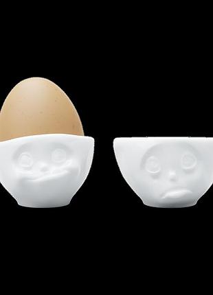 Набір з двох порцелянових підставок для яєць tassen "будь-ласка! та ласий"