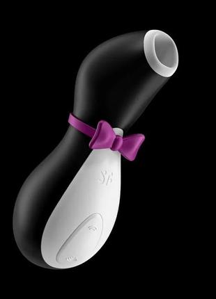 Кліторальний вакуумний вібратор пінгвін(satisfyer pro penguin), 11 режимів, стимулятор для клітора