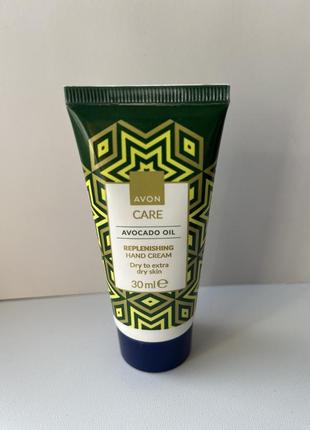 Возобновляющийся крем для рук с маслом кокоса avon care, 30мл.