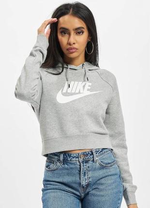 Кроп худі nike р. xl оверсайз бавовна на флісі