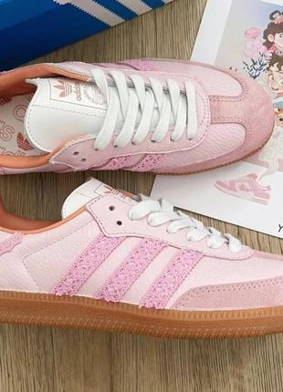 Кросівки adidas samba pink ballet3 фото