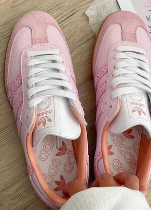 Кросівки adidas samba pink ballet4 фото