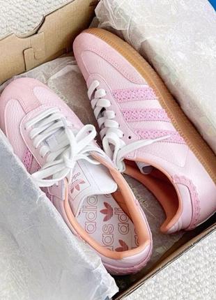 Кросівки adidas samba pink ballet8 фото