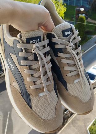 Оригинальные кроссовки hugo boss kurt runn sdme4 фото