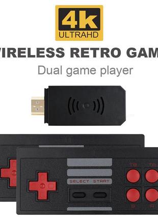 Приставка game d600 hdmi з бездротовими джойстиками