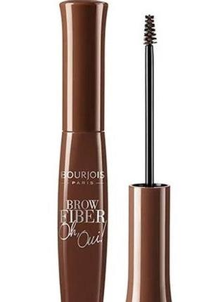 Туш для брів bourjois brow fiber oh oui! 02 chestnut, 6.8 мл