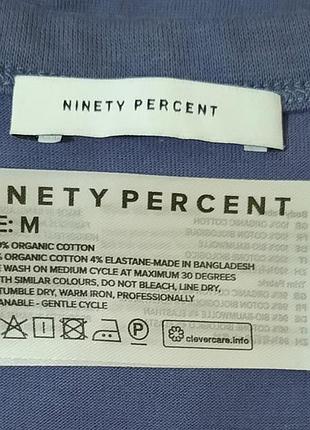 Платье сарафан ninety percent р. m трикотаж хлопковое платье-футболка платье-майка7 фото