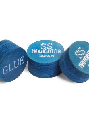 Наклейка для кування navigator blue impact snooker ø11 мм super soft 1 шт.