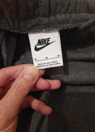 Nike спортивные штаны, брюки серые5 фото