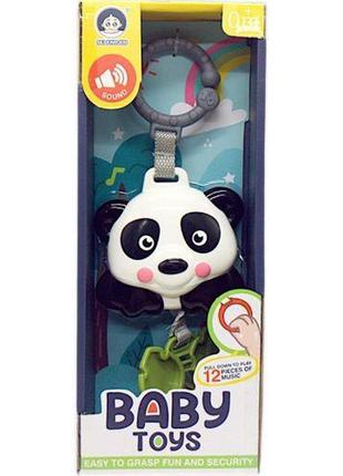 Погремушка интерактивная "панда", музыкальная