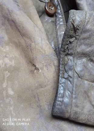 Куртка кожаная винтажная германия6 фото