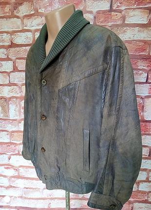 Куртка шкіряна slopper вінтажна німецька 70-80е