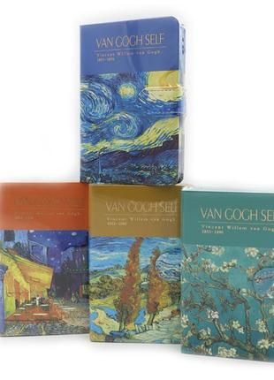 Блокнот а6/112арк на кнопці  картина  mix4  9501-14