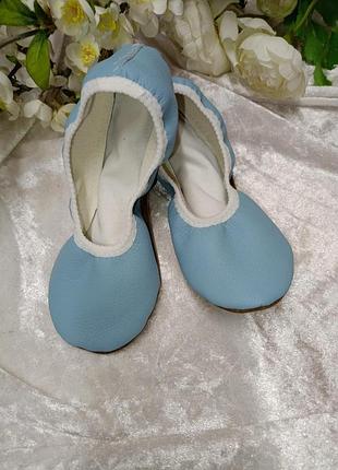 Блакитні балетки, всі розміри