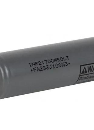 Акумулятор lg li-ion 21700 5000mah inr21700 m50lt 7.2a (сірий)