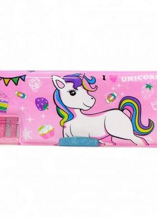 Пенал на магнітах єдиноріжка