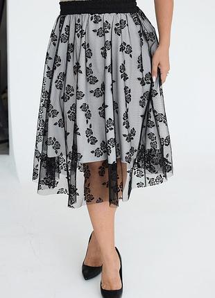 Благородная, женственная и красивая юбка 48-50, 52-54 ,56-58 ,60-62