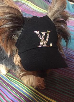 Головний убір (кепка) для собак "lv"