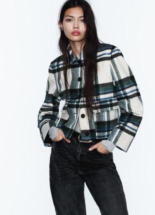 Жакет вкорочений куртка zara розмір s