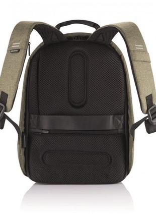 Рюкзак міський протикрадій xd design bobby hero small 13.3" 11.5 л зелений (p705.707)4 фото