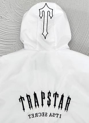 Куртка ветровка trapstar белая 2