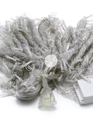 Гірлянда штора водоспад 480 rgb led 3.0х3.0м кольорова