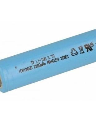 Высокотоковый аккумулятор tenpower li-ion 2200mah inr18650 terrae inr18650 22e10а (голубой)