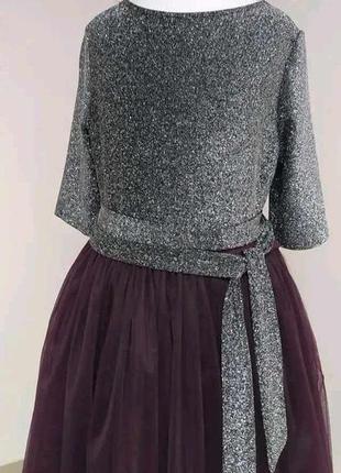 Бомбезна сукня/плаття трансформер для дівчинки 10-11 років!3 фото