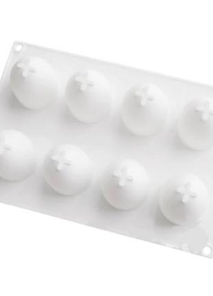 Молд силиконовый яйца 170 на 260 мм серый4 фото