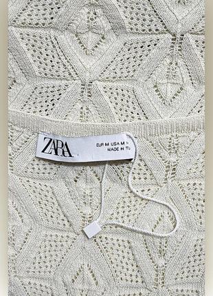 Топ ажурный zara4 фото