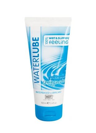 Універсальний лубрикант на водній основі nature lube springwater, 100 мл